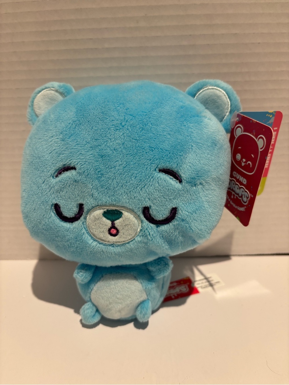 GUND Drops Jonny B. Cub Blue Bear Plush 6” Series 1 NWT New With Tags